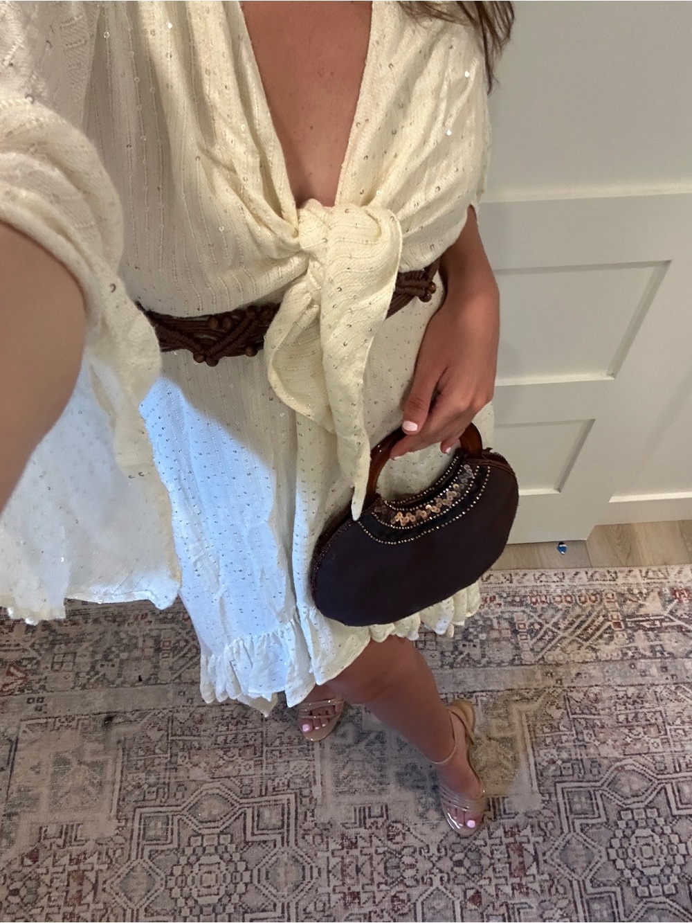 REVOLVE white vacation dress